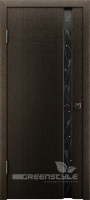 Межкомнатная дверь GLTriplex 1 Черный шелк 